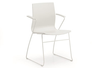 Штабелируемый стул для конференций из полипропилена
