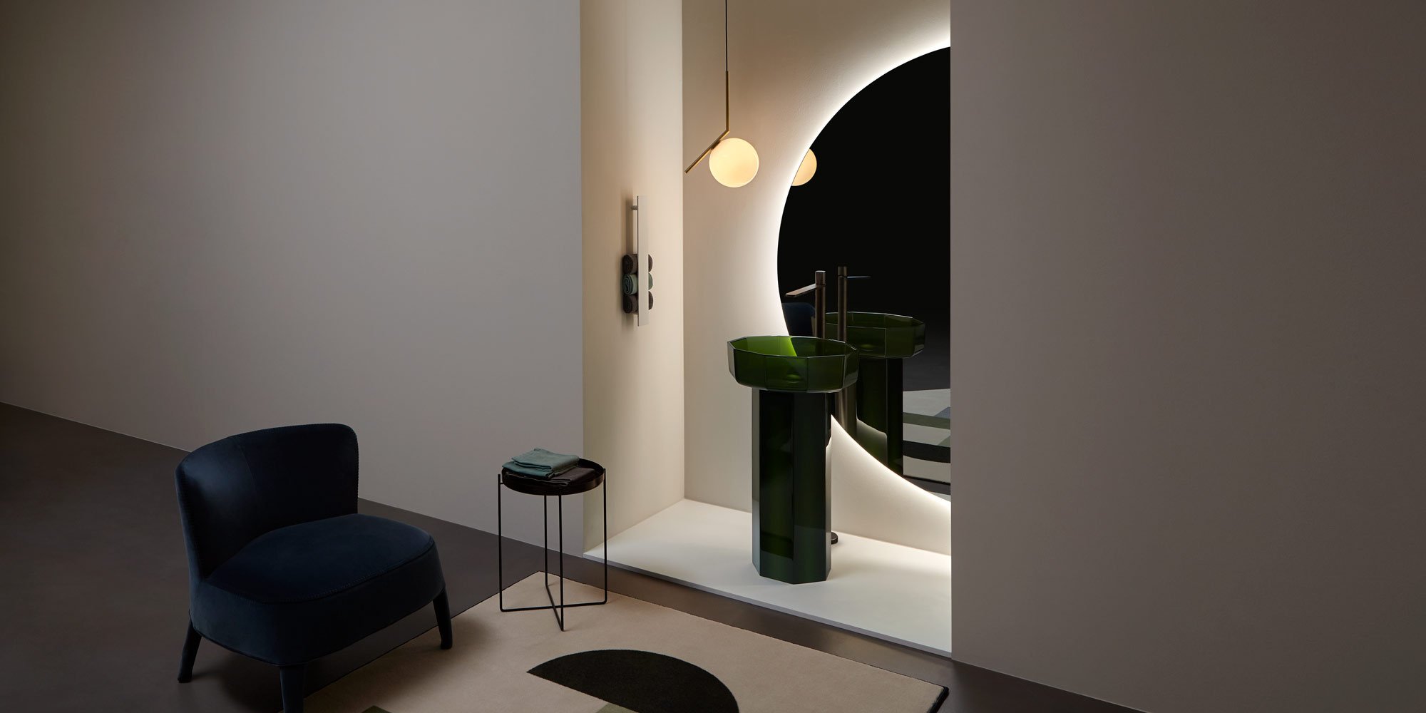 Opale Напольная раковина стоящая прямоугольная Antoniolupi  - Вид №17