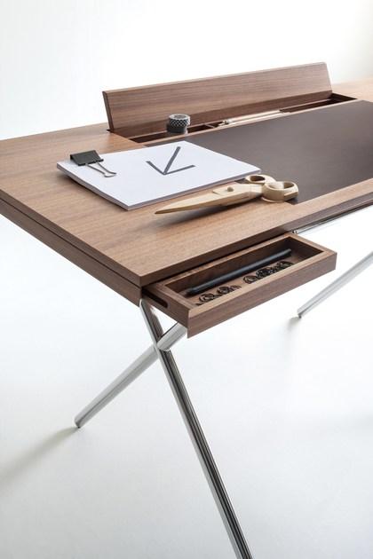 Lema Стол из орехового дерева с ящиками sun-id-1361483 - Вид №1