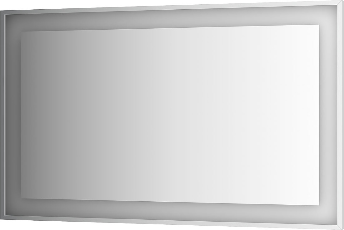 BY 2213 Зеркало в багетной раме cо встроенным LED-светильником 38 W EVOFORM Ledside