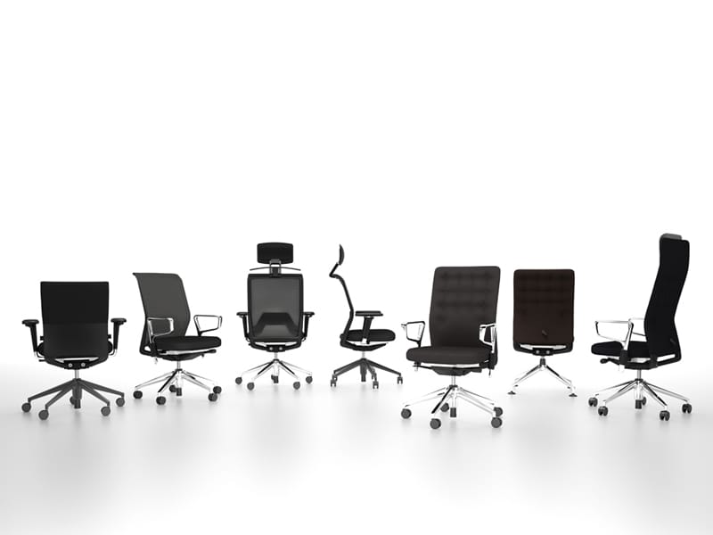 Поворотный операционный офисный стул с подлокотниками VITRA ID Chair Concept ARCH-00024456 - Вид №2