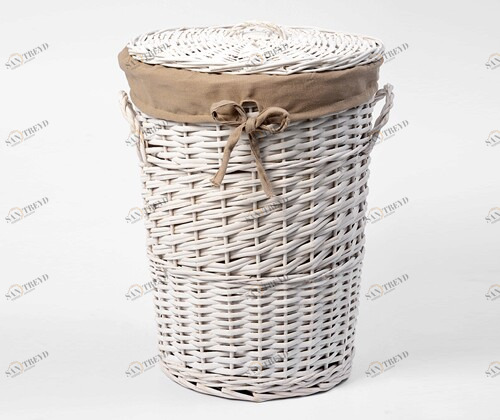 Aller WB-106-S Плетеная корзина для белья с крышкой Santreyd 