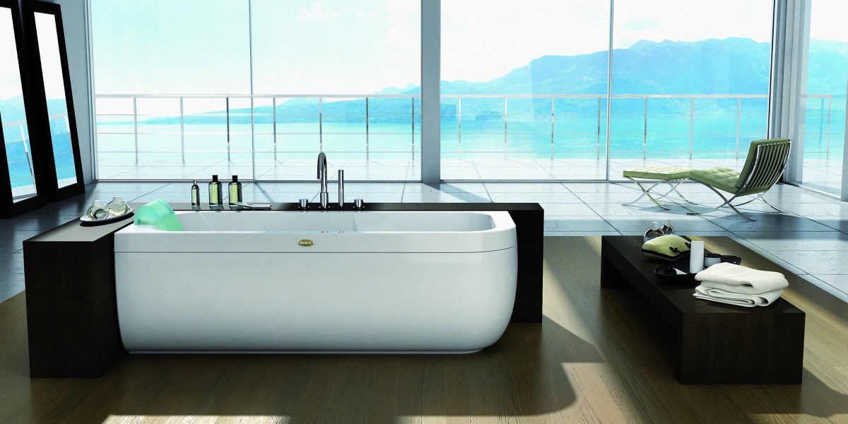 Ванна с гидромассажем "HYDRO TOP" Aquasoul Lounge угловая 9443-568A Sx Jacuzzi 9443568ASX - Вид №2