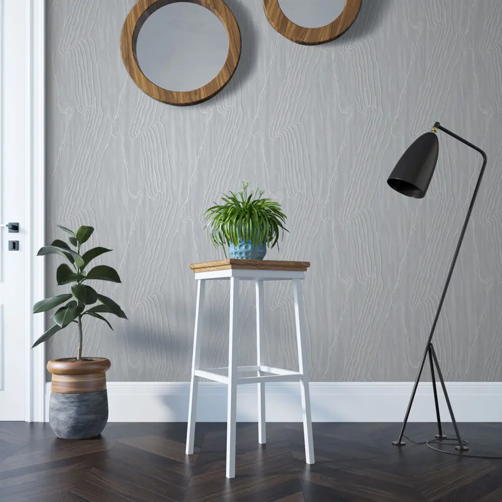 Обои флизелиновые Erismann Olympia серые 1.06 м ЭР6020804 STLM-2189497 - Вид №2