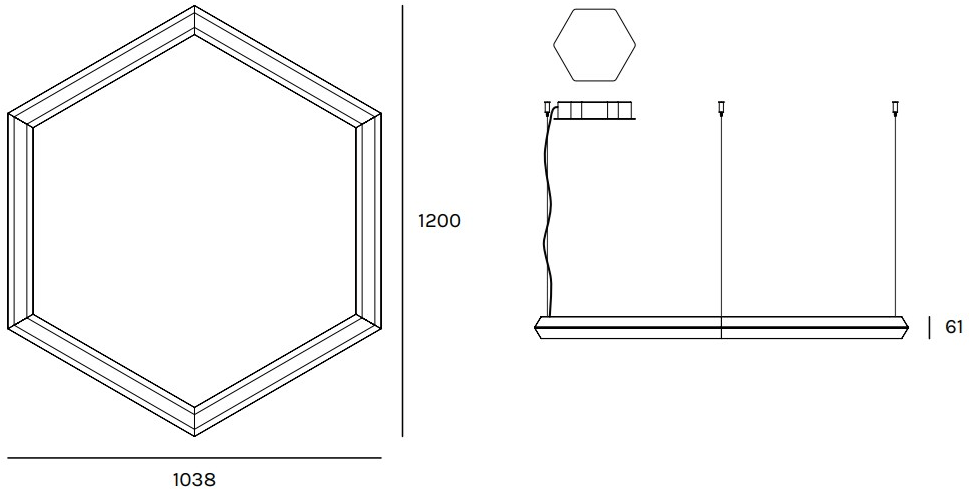 Olev Светодиодный подвесной светильник в лишайнике sun-id-1402401 - Вид №5