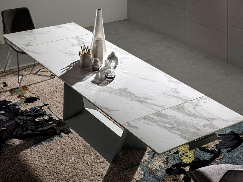 Angel Cerdá Раздвижной прямоугольный стальной стол Loft tendencia 1014 Angel Cerda - Вид №5