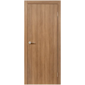 Дверь межкомнатная глухая с замком и петлями в комплекте Порта-50 90x200 см ПВХ цвет анегри вералинга 85486283 STLM-2206782