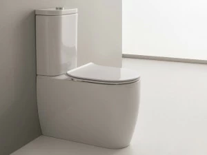 5526 Компакт унитаз с бачком Белый Scarabeo Ceramiche Moon Италия