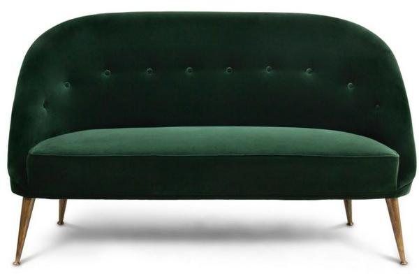 BRABBU 2-х местный бархатный диван Malay sun-id-1475248 - Вид №1