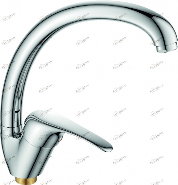 Смеситель для кухни Rush Corsica CO4240-22 высокий хром 1152319