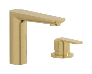 умывальник на 2 отверстия WE ARE IB c6394os Brushed Gold C-67