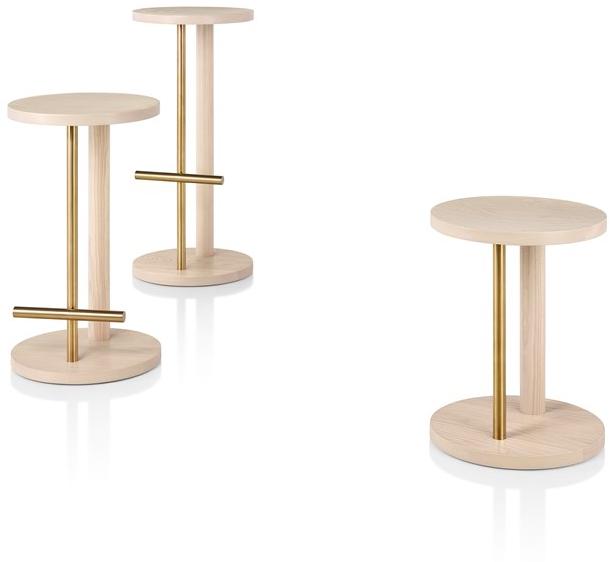 Herman Miller Табурет деревянный с подставкой для ног Spot sun-id-1479596 - Вид №8