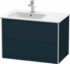 XS417609898 Тумбочка подвесная XSquare #XS4176 810 x 478 мм Темно-синий шелковисто-матовый лак