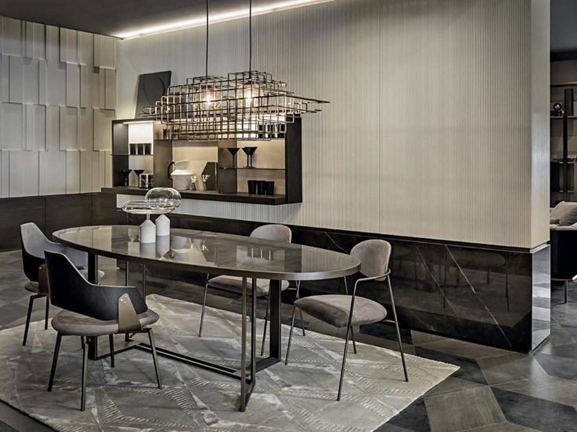 Shake Стул из нубука с подлокотниками Chloe sun-id-1374245 - Вид №3