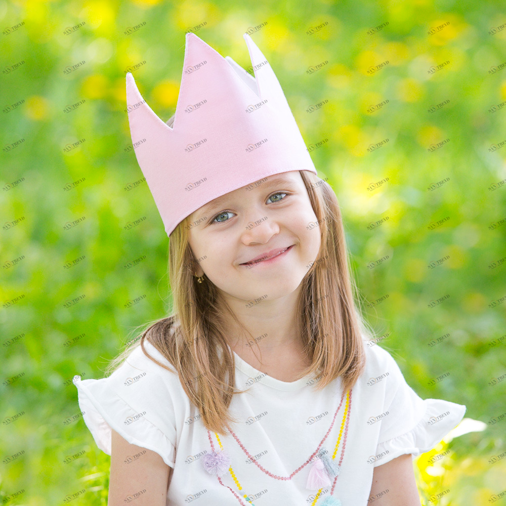 Детская корона Simple Pink VAMVIGVAM SIMPLE PINK 281511 Розовый Santreyd 