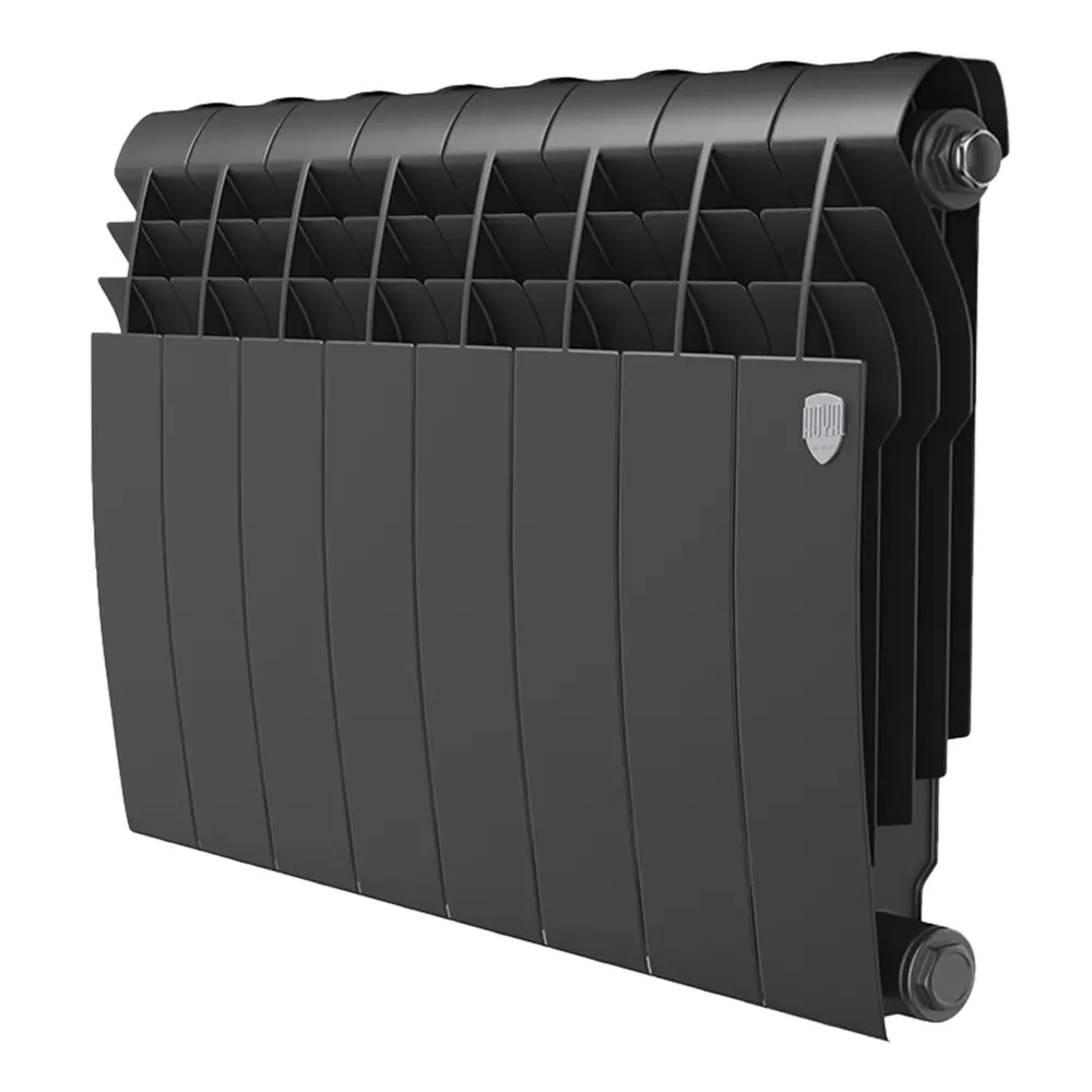Royal Thermo BiLiner B 350 - биметаллический радиатор 8 секций черный 89426238 STLM-1580637