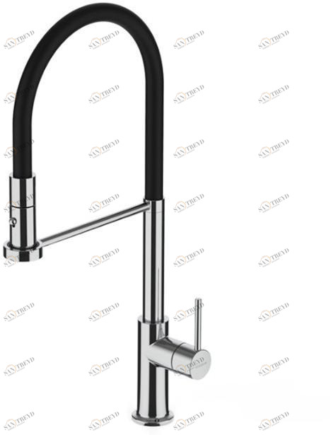 GUGLIELMI Кухонный смеситель, однорычажный, с вытяжным душем Semi-pro Fgsp29997