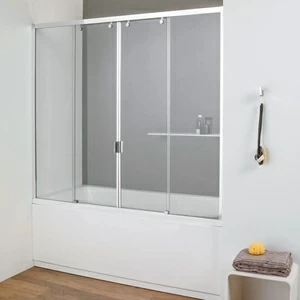 Шторки для ванны 170x150 S316000055 System pool S+LINE 9/9B