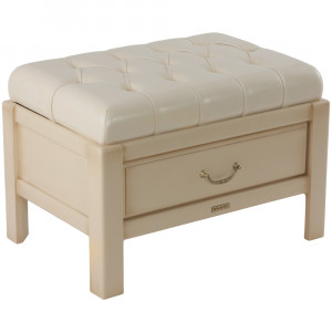 11127 Банкетка Лотос 6 Айвори Молочный BOGACHO