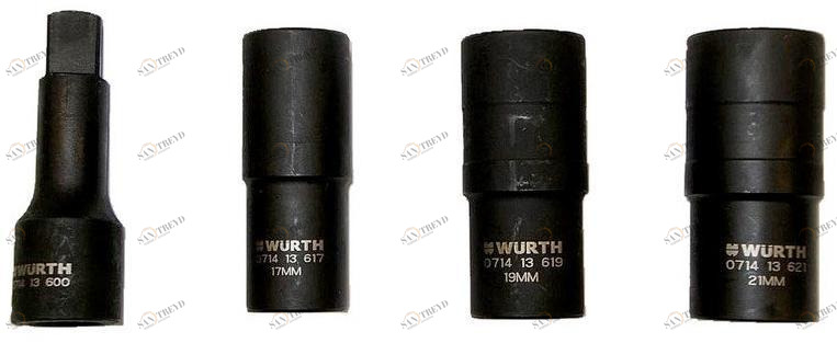 Würth Ассортимент розеток Assortimenti chiavi a bussola 096513 800