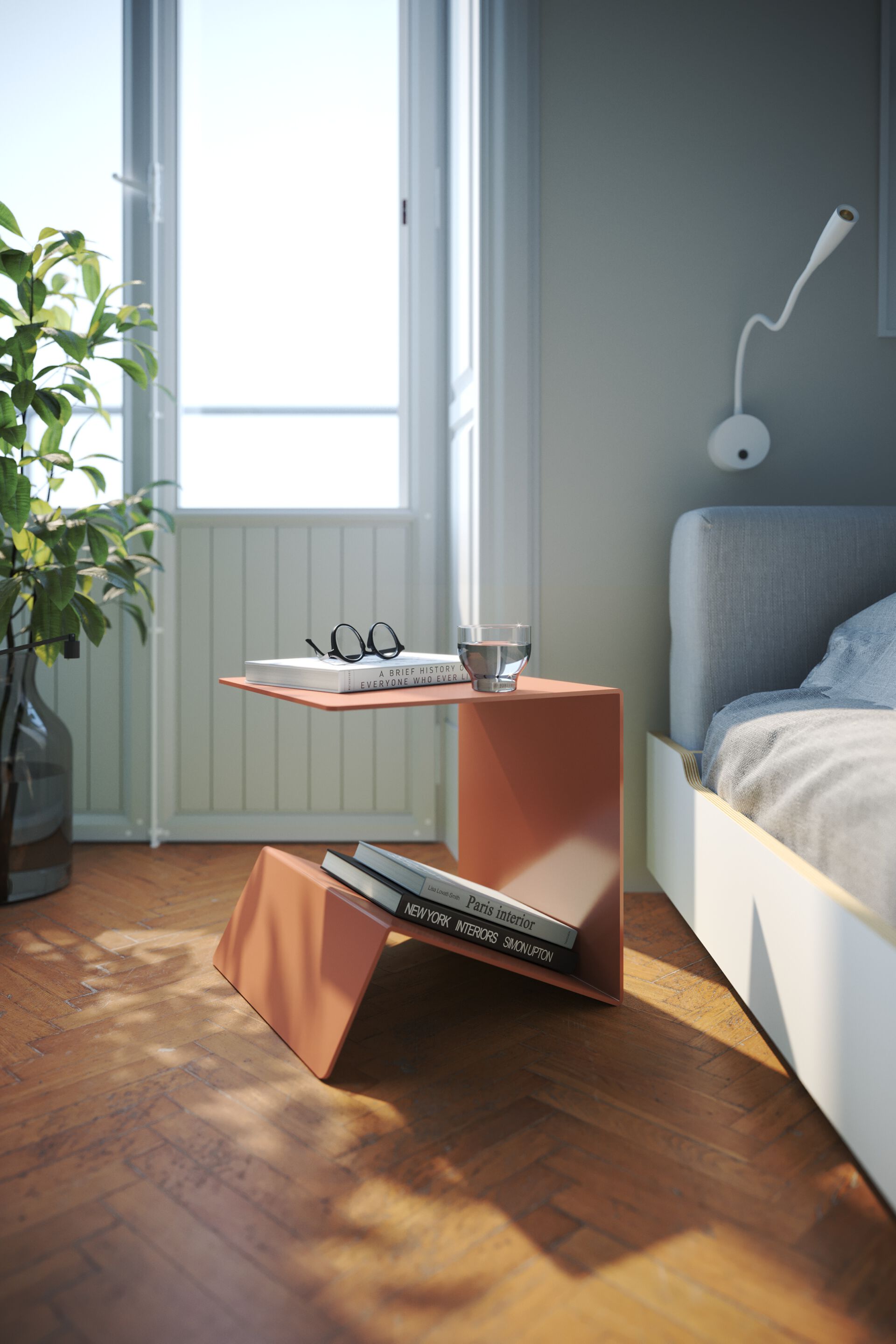 Алюминиевый журнальный столик Müller Small Living BUK ARCH-00119955 - Вид №7