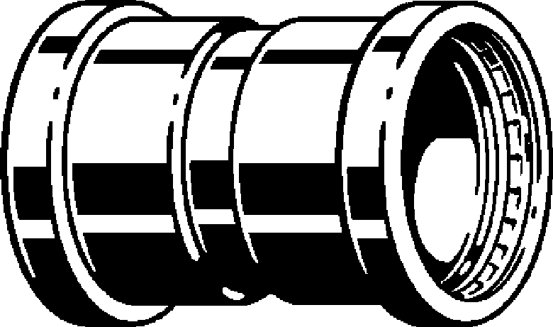 Viega Муфта Sanpress Inox XL 2315XL (482800) 482 800 - Вид №1