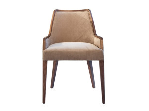 Кожаный мягкий стул