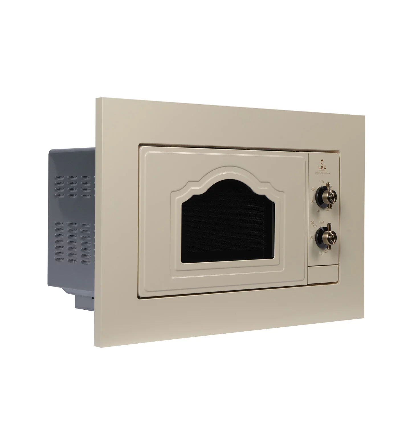 9102001 Встраиваемая микроволновая печь LEX BIMO 20.04 IV бежевый STDN-0142661 - Вид №1
