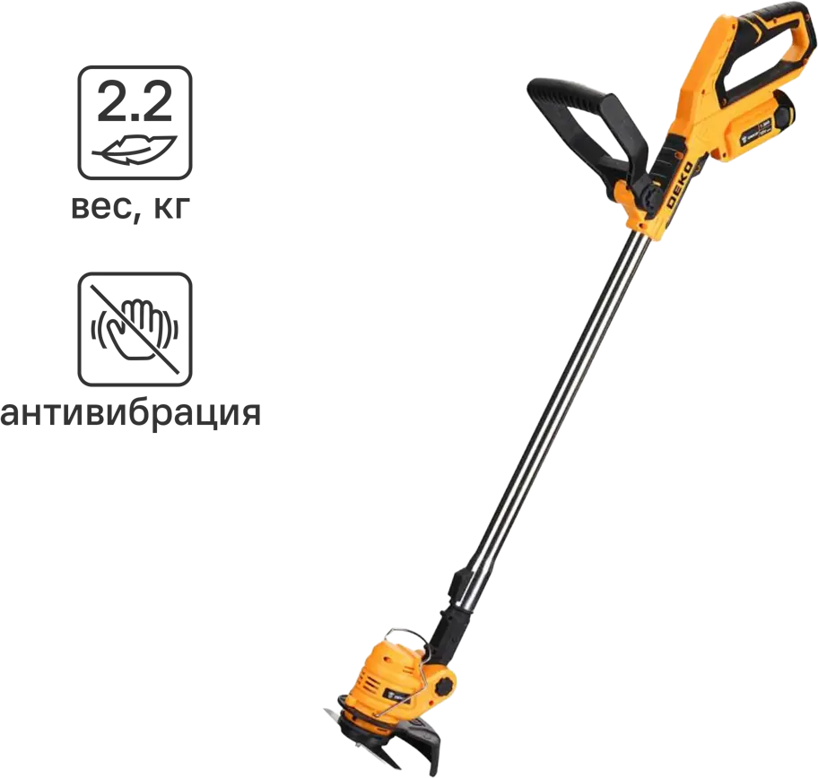Аккумуляторный триммер DEKO DKTR12 для идеального газона 89361286