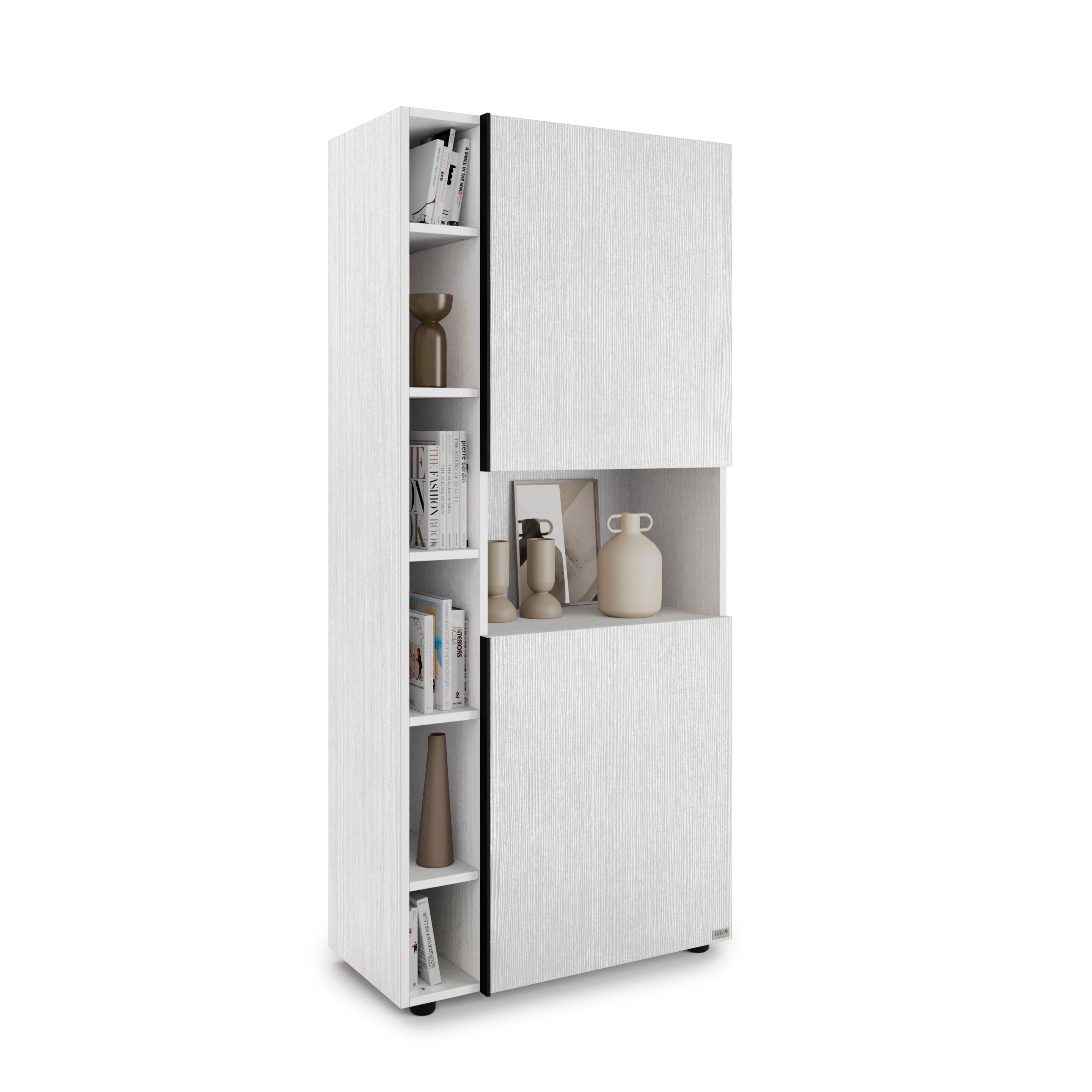 Настенный книжный шкаф из меламинированного материала Mobili Fiver ROMINA ARCH-00138664 - Вид №17