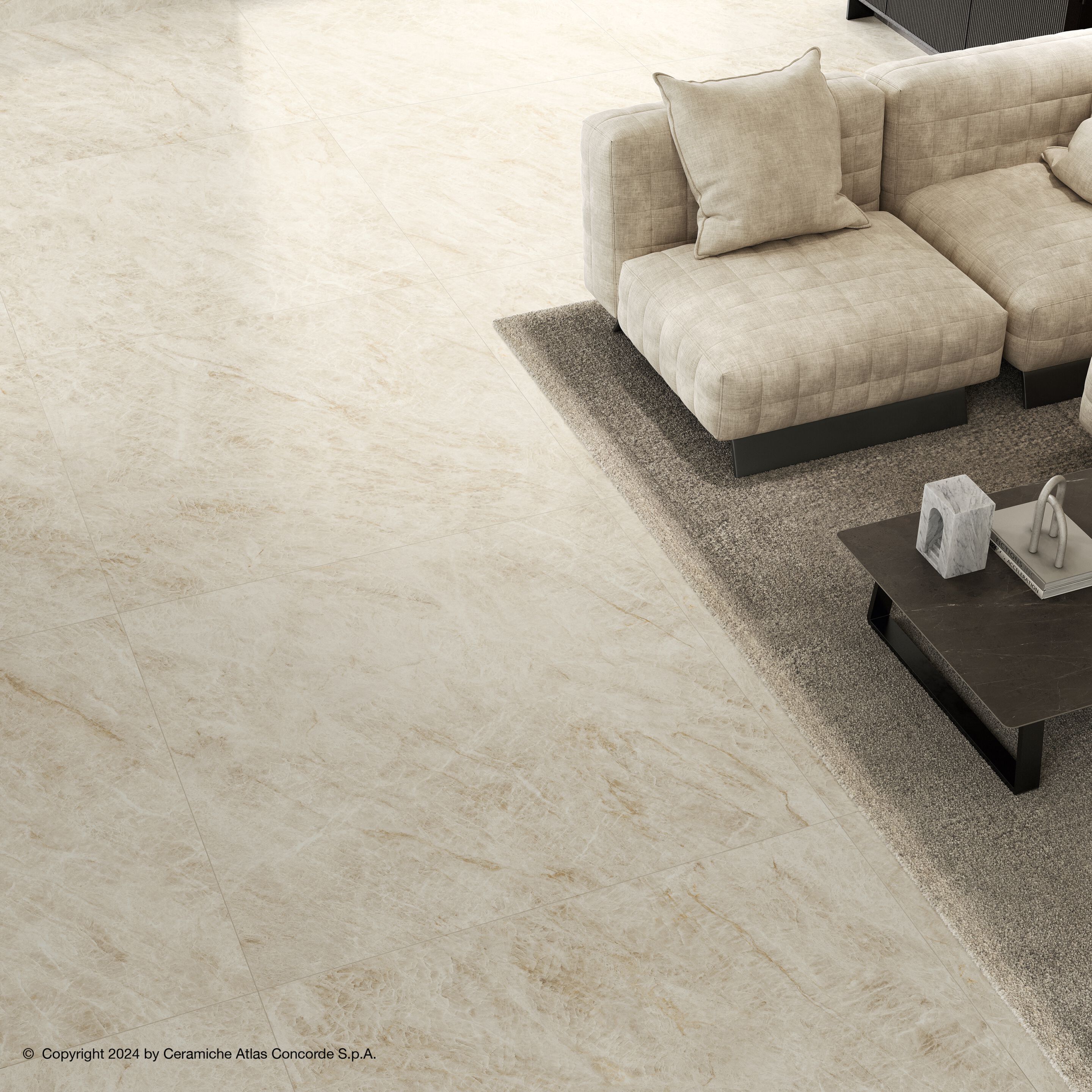 Керамогранит с мраморным эффектом Atlas Concorde Marvel Diva ARCH-00066015 - Вид №26