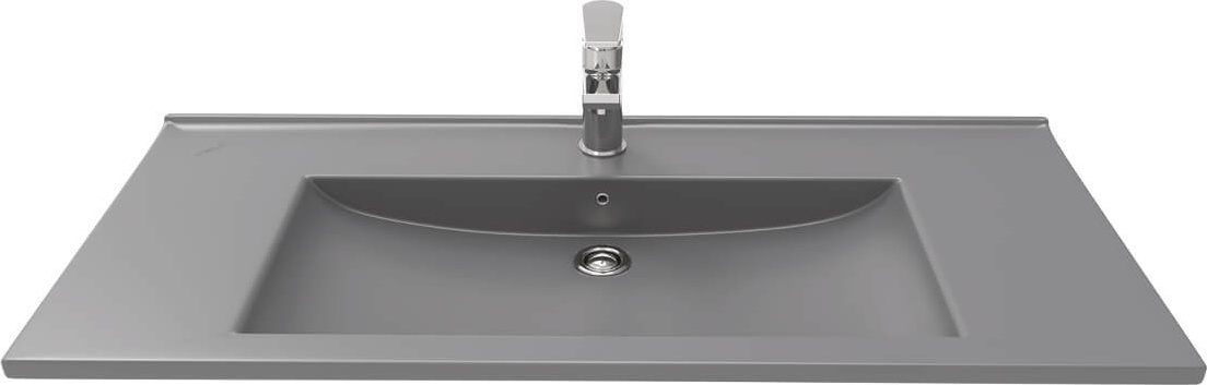 SU100-00AM00E-0000 Раковина SU100.6 меб.(45*100 см) АНТРАЦИТ Creavit 