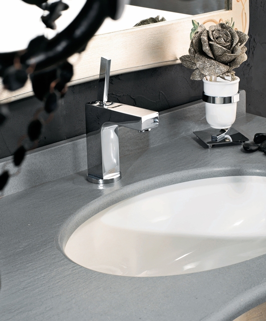 8031 Tifernoit Декорированная сусальным серебром композиция для ванной комнаты Bagno  - Вид №2