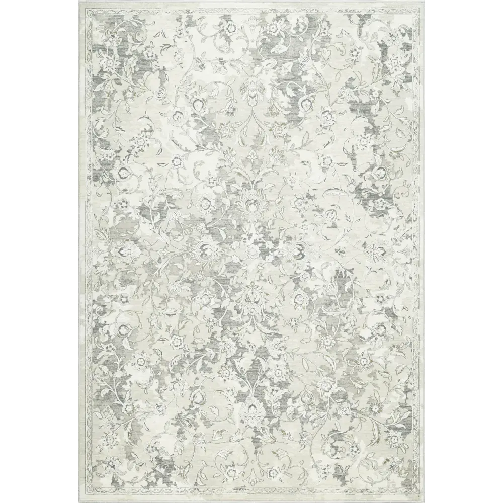 Ковер полиэстер Fresco 69002/6555 135х195 см цвет серый 85304877 STLM-2038250 RAGOLLE 
