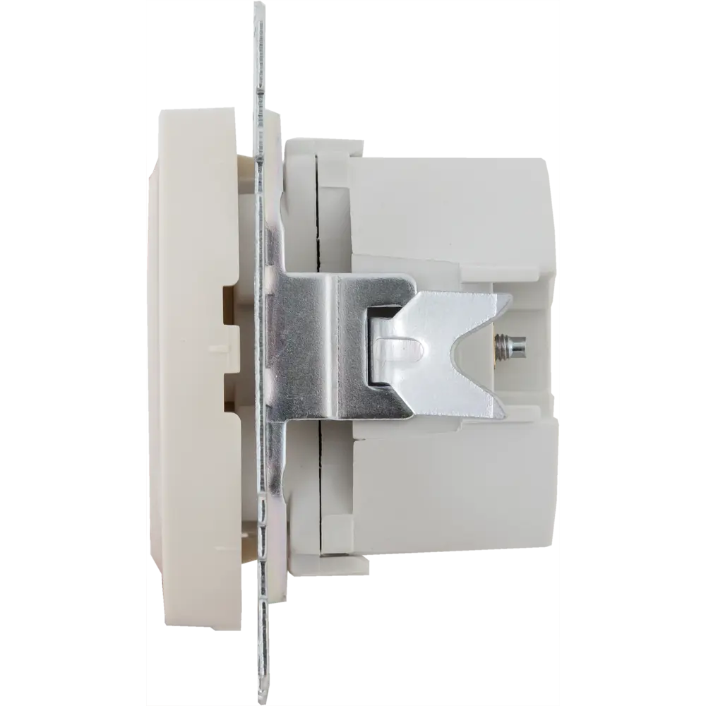 Розетка Onekeyelectro USB двойная встраиваемая с подсветкой цвет бежевый Florence STLM-2028355 - Вид №3