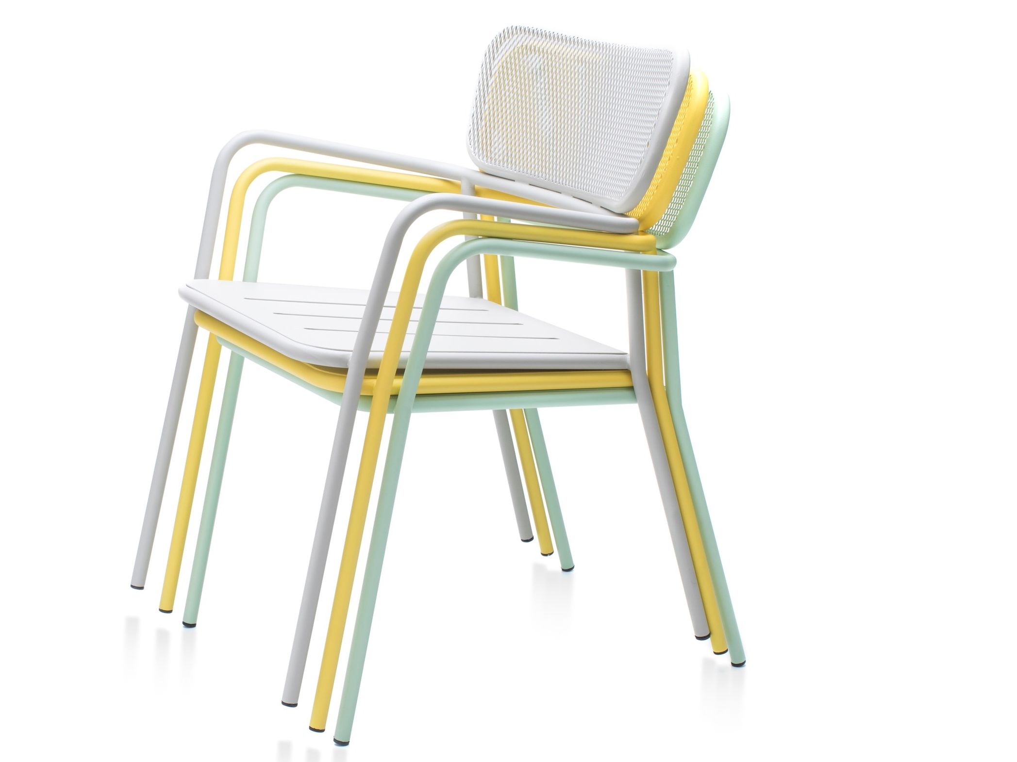 Металлический штабелируемый садовый стул Garda Furniture Тотем ARCH-00046614 - Вид №3