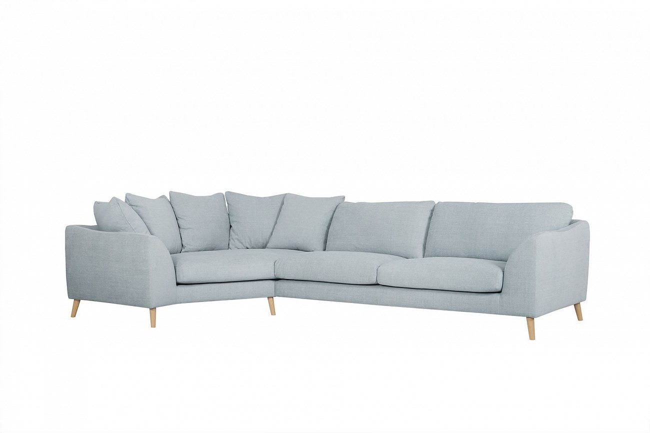 Диван Klara угловой светло-голубой SITS ДИЗАЙНЕРСКИЕ, KLARA 192087 Голубой  - Вид №1