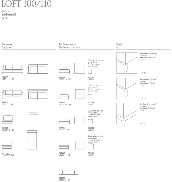 Marelli Изогнутый бархатный диван Loft sun-id-1418248 - Вид №9