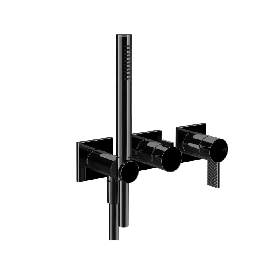 Смеситель для душа 73636 706 Gessi Inverso ЧЕРНЫЙ МЕТАЛЛ PVD 73636706