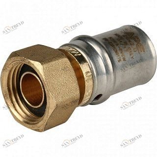 Муфта с накидной гайкой STOUT 20х1/2" под пресс SFP0016001220