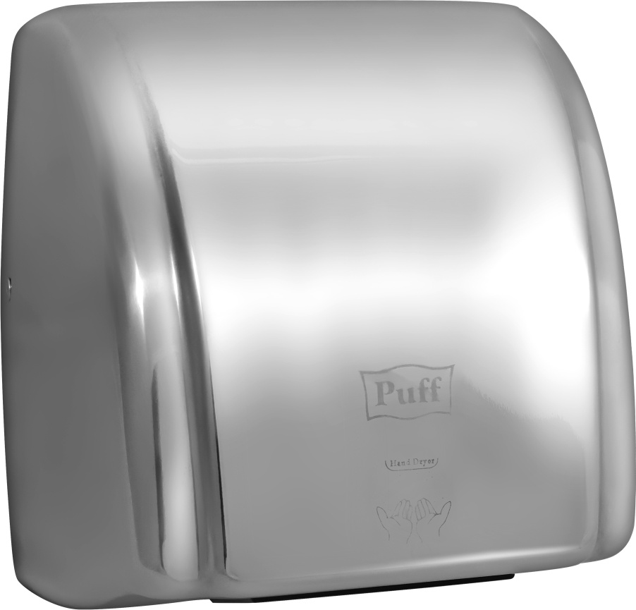 1401.304 Сушилка для рук высокоскоростная антивандальная 8851S PUFF  - Вид №1