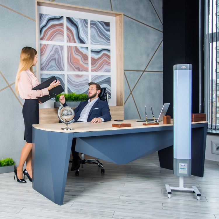 СН211-130 Армед Рециркулятор бактерицидный для обеззараживания воздуха Армед СН211-130 металлический корпус, РУ от Росздравнадзора Серебро  - Вид №2