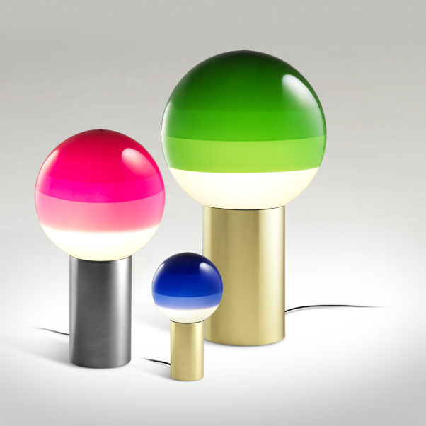 085693 Настольный светильник S сине-графитовый Marset Dipping Light  - Вид №3