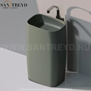 FG52C7037 Напольная раковина стоящая прямоугольная Ceramica Flaminia Flag