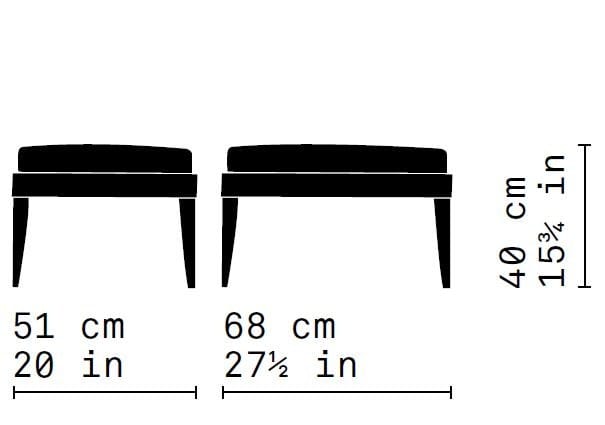 Тканевая подставка для ног Very Wood волна ARCH-00132260 - Вид №2