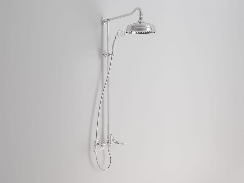 Настенная душевая колонна с душем Park Avenue Dark White ARCH-00027212