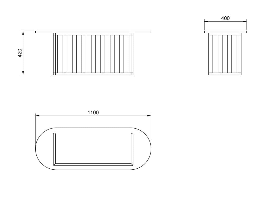 Деревянный журнальный столик Medulum Лидо ARCH-00024373 - Вид №11