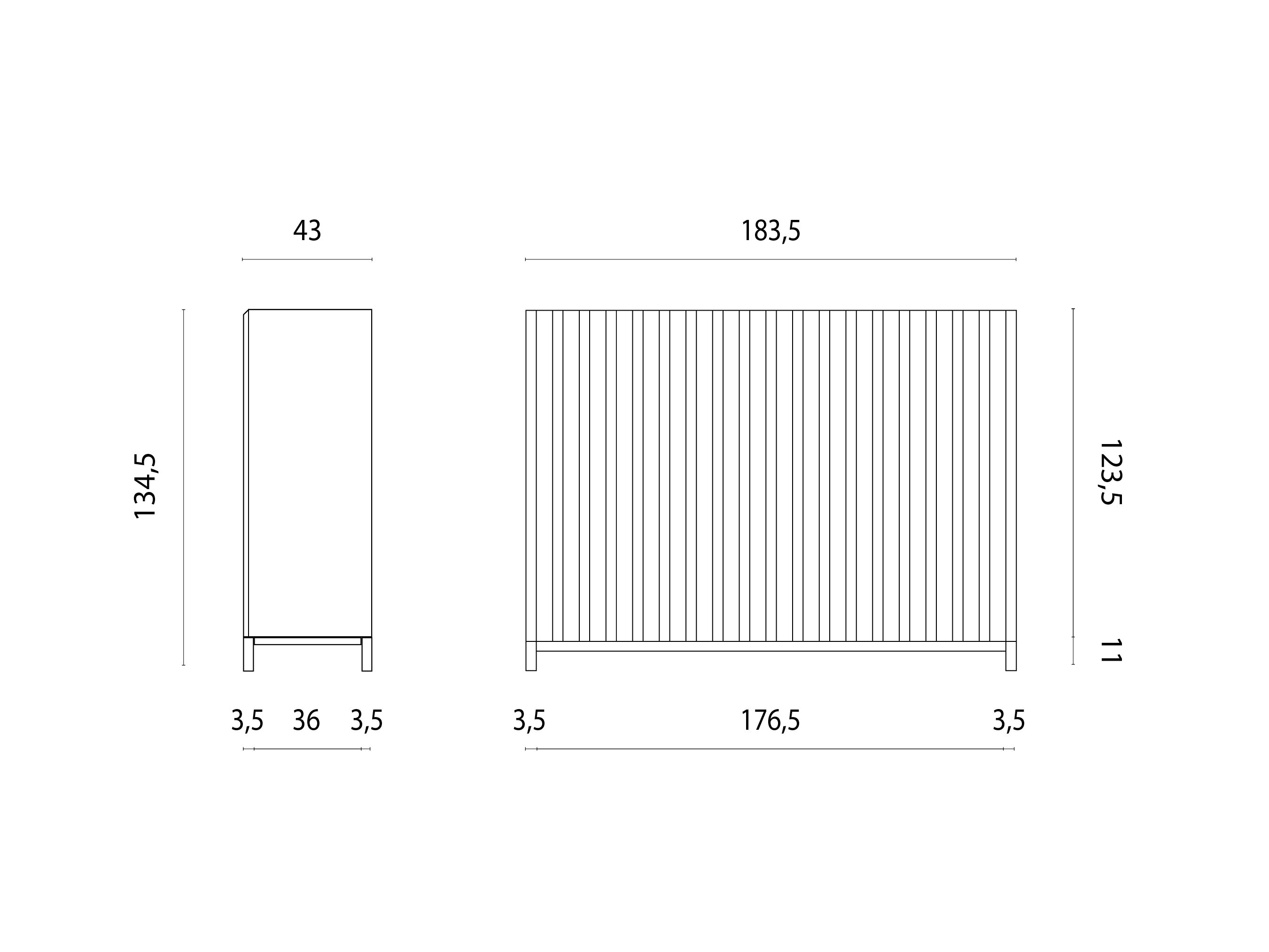 Деревянный сервант Miniforms Контейнерная ARCH-00084394 - Вид №16