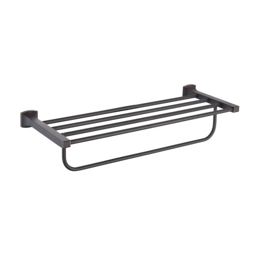 Полка с полотенцедержателем Fortis KEA-13342ORB krausru  - Вид №1