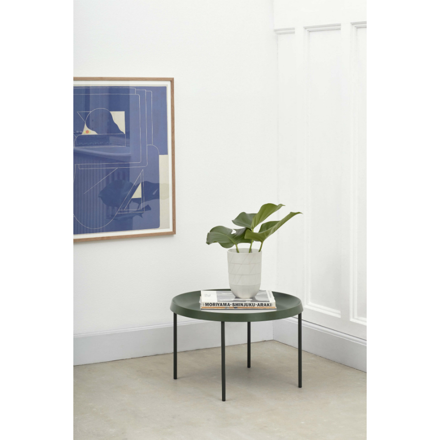 Столик кофейный Tulou, зеленый матовый, Ø55х35 см Hay 930505 - Вид №3